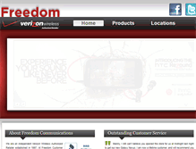 Tablet Screenshot of freedomnewengland.com